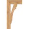 Ekena Millwork Olympic Block Smooth Bracket, Western Red Cedar, 3 1/2"W x 14"D x 26"H BKT04X14X26OLY05SWR - alternate 4